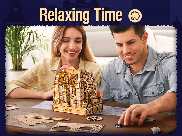 ROKR 3D WOODEN PUZZLE