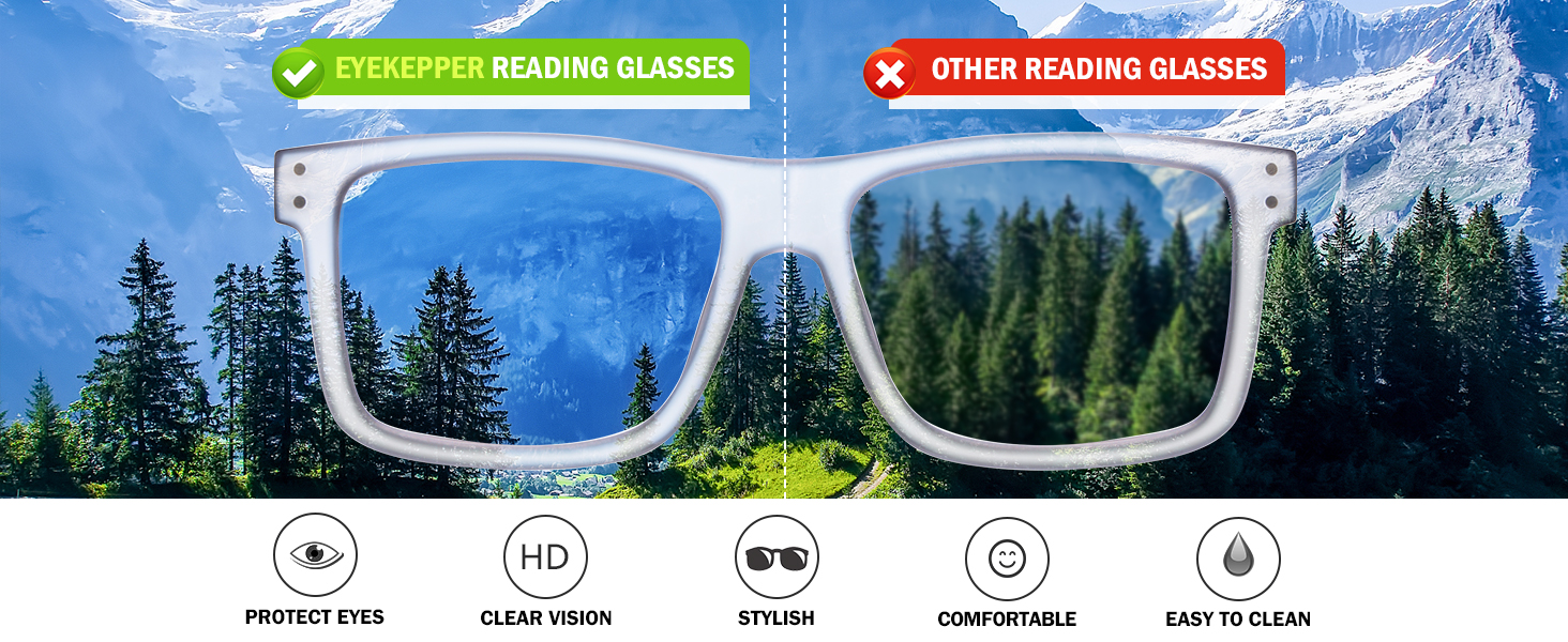 Eyekepper stylish cheaters for men