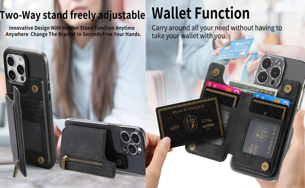 retro stick card holder