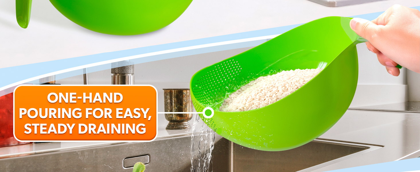 fruit washer strainer, rice washing strainer, rice drainer strainer bowl fruit washer strainer bowl
