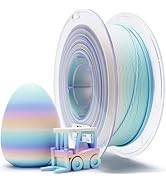 ZIRO PLA Filament 1.75mm, Matte Multicolor 3D Printer Filament, Color Gradient Change PLA, Fast C...