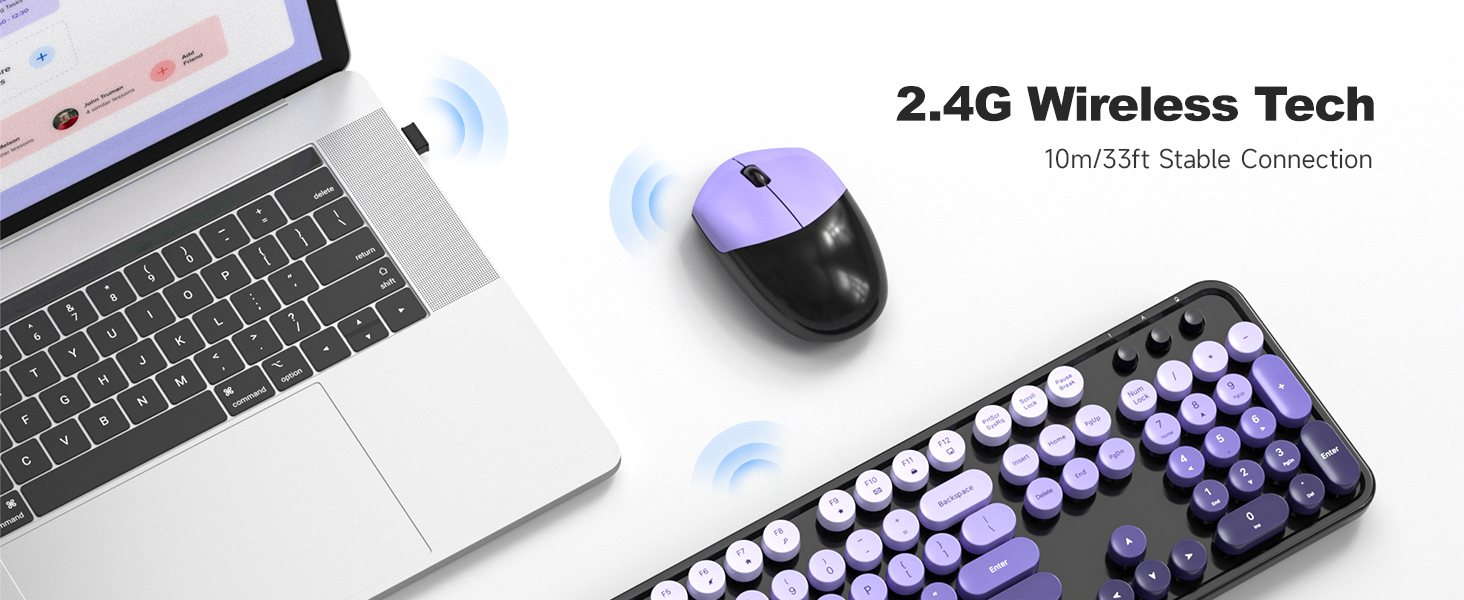 wireless keyboard and mouse combo
