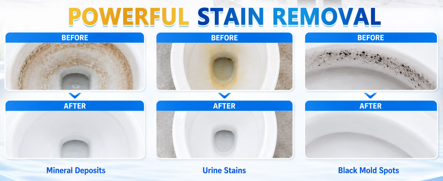 acidic toilet bowl cleaner