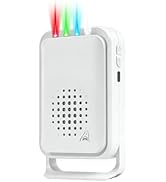 Cruxer Motion Sensor Driveway Alarm, 918FT Transmission Range Wireless Motion Detector Alert, Out...