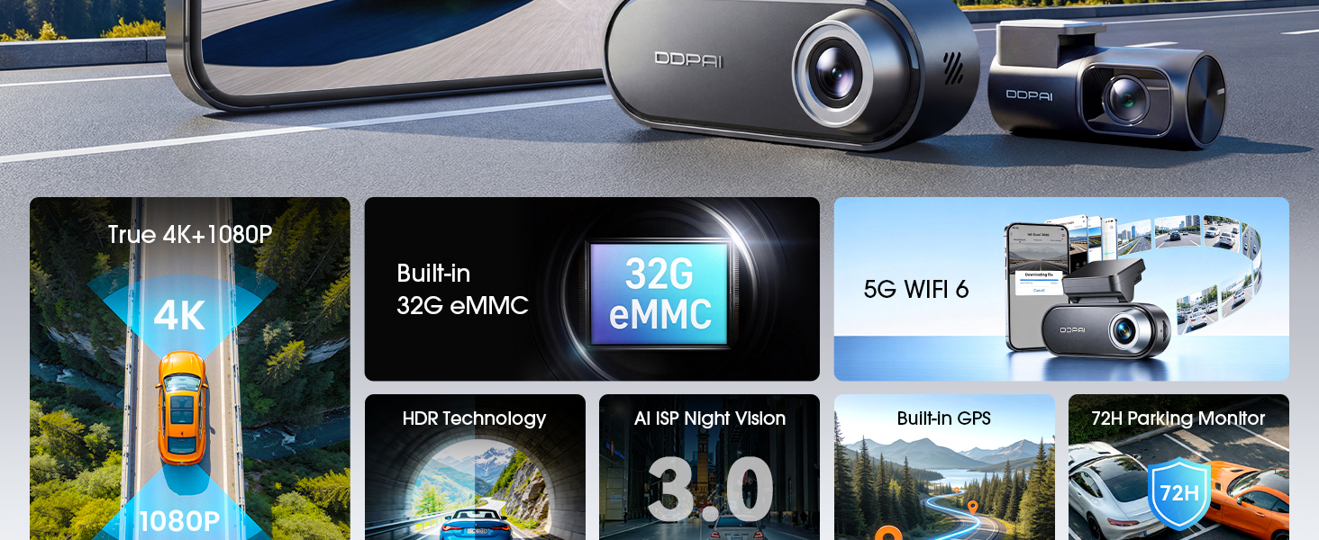 dash cam front and rear
