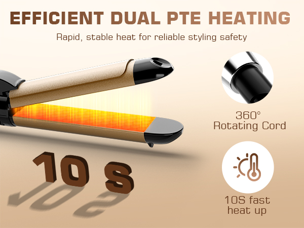 Curling Iron and Hair Straightener