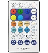 YHW Magic Home 2.4G Remote Control with 28 Keys, RGB+CCT for Smart LED Bulbs, Smart Floor Lamp-1 ...