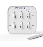 JEDOUBAL for Apple Pencil Tip Replacement for Apple Pen Tips 1st/2nd/3rd Generation &amp; Pro Tips iP...