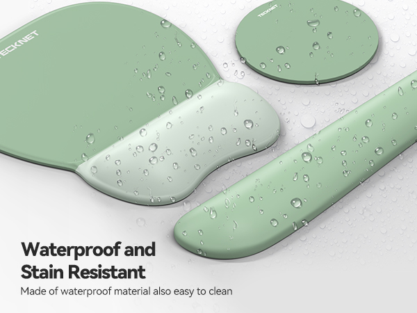 Waterproof &amp; Stain-Resistant Design Makes Cleaning Easier