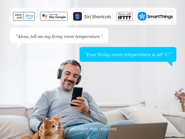 SwitchBot Bluetooth Indoor Air Quality Monitor Meter Pro CO2