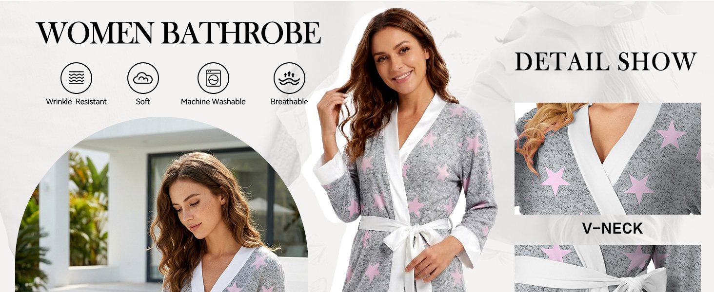 knit bathrobes for women