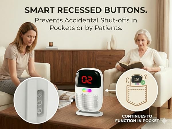 MISTOUCH-PROOF caregiver pager