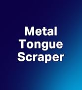 DenTek Metal Tongue Scraper for Better Oral Health – Removes Bacteria, Fights Bad Breath – 100% S...