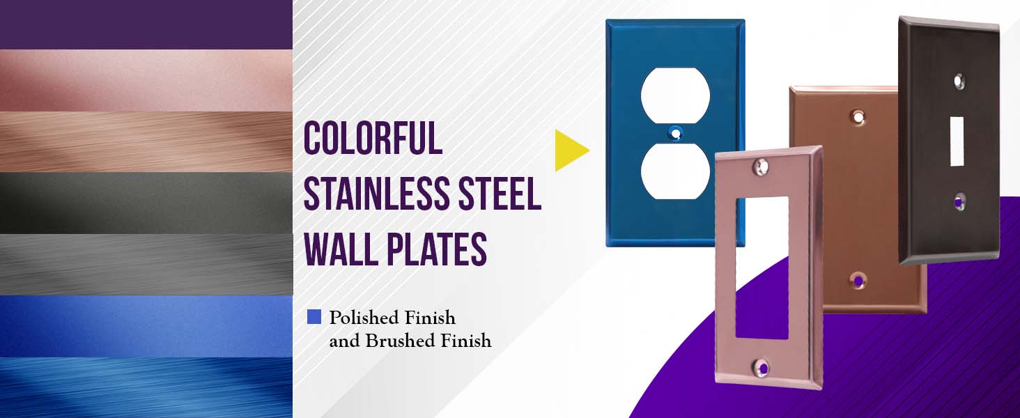 77 stainless steel wall plates hero banner