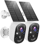 MaxiViz Solar Camera Outdoor Wireless, 2.4G Wi-Fi Security Camera with AI Motion Detection, Camer...