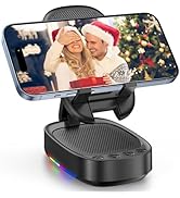 Cell Phone Stand with Wireless Bluetooth Speaker, Unique Gifts for Men/Women, Adjustable Phone Ho...