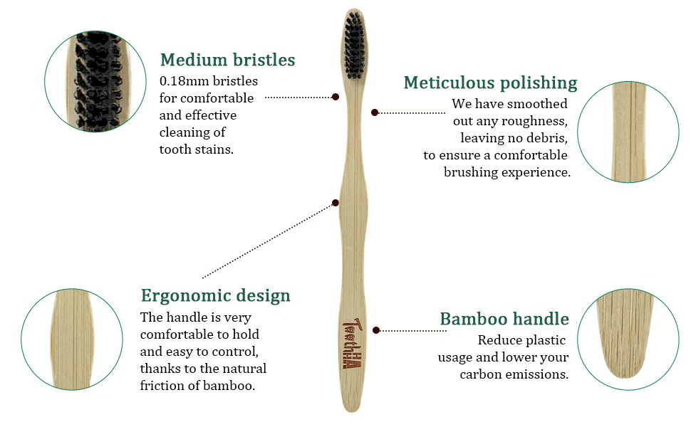 bamboo hair brush
