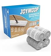 JOYMOOP Flat Mop Pads, Microfiber Mop Cleaning Pads, Washable Pads, Pads Replacement Flat Mop or ...