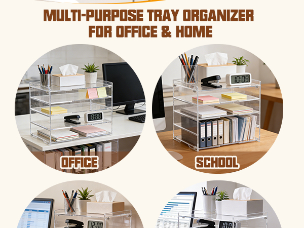 acrylic desk accessories