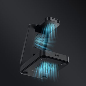 Wireless Charging Station USB C Charger,3 in 1 Magnetic Touch Night Light 15W Fast Charging Stand