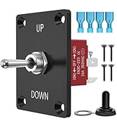 Reverse Polarity Switch 12V, Malicetele 3 Position (ON)-Off-(ON) Momentary Toggle Switch Waterpro...