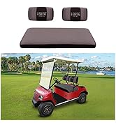 10L0L Golf Cart Seat Cover Set for Yamaha G2, G8, G9, G16, G19, G22 Stylsh Durable Bench Seat Cov...