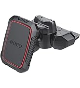 OQTIQ Magnetic CD Phone Car Mount for Car CD Player, Built-in 6 Strong Magnets, Compatible with S...