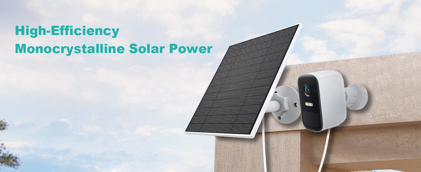 eufy solar panel for security camera