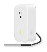UBiBot SP1 Smart Plug, Automatic Turn on by Connected Temperature Probe, Energy Monitoring and Ti...
