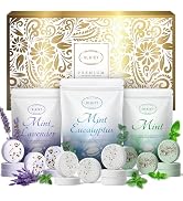Shower Steamers Aromatherapy 18 Pack Gifts for Women Birthday Christmas Stocking Stuffers White E...