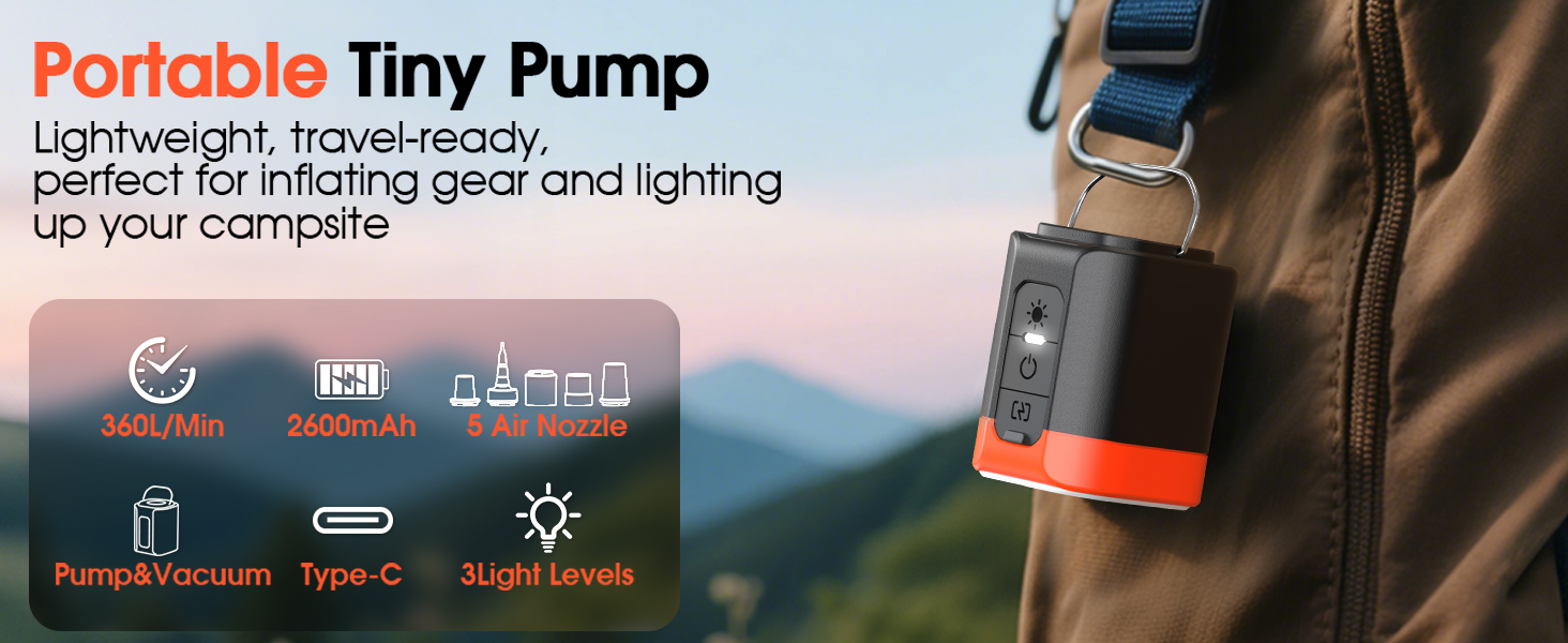 electric pump for inflatables