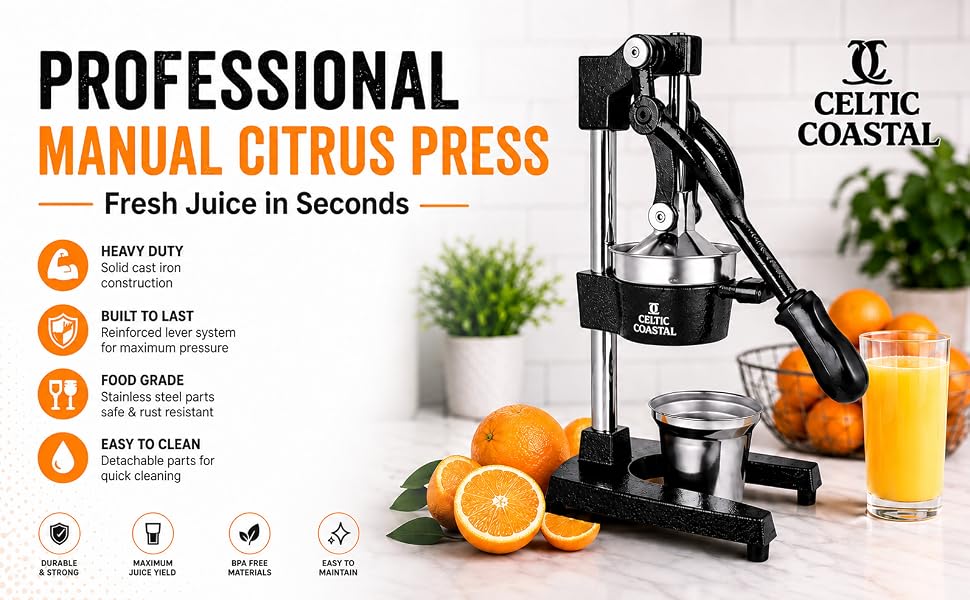 Manual Citrus Press