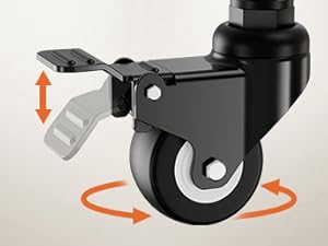 Lockable Caster Wheels