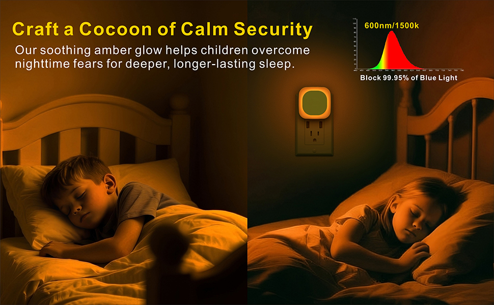 amber sleep night light