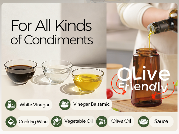 for all kinds of condiments