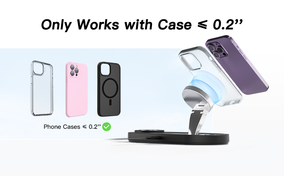 charging station charger iPhone apple wireless watch mag safe stand phone pad AirPods travel