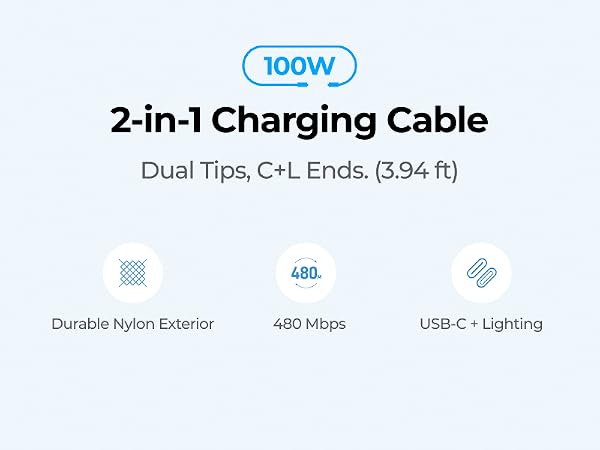 travel charger cable