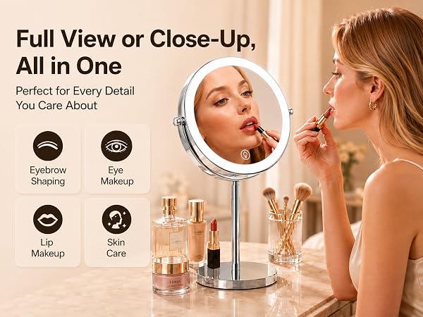 magnifying mirror