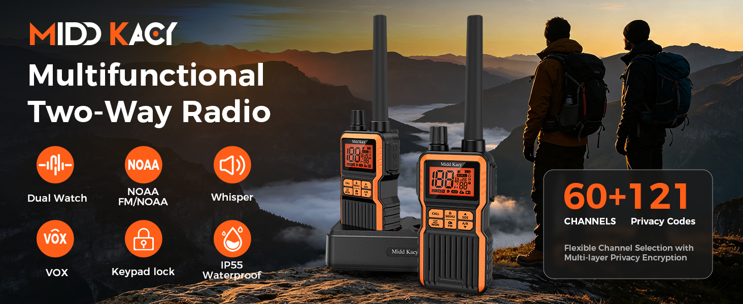 Multifunctional Two-Way Radio