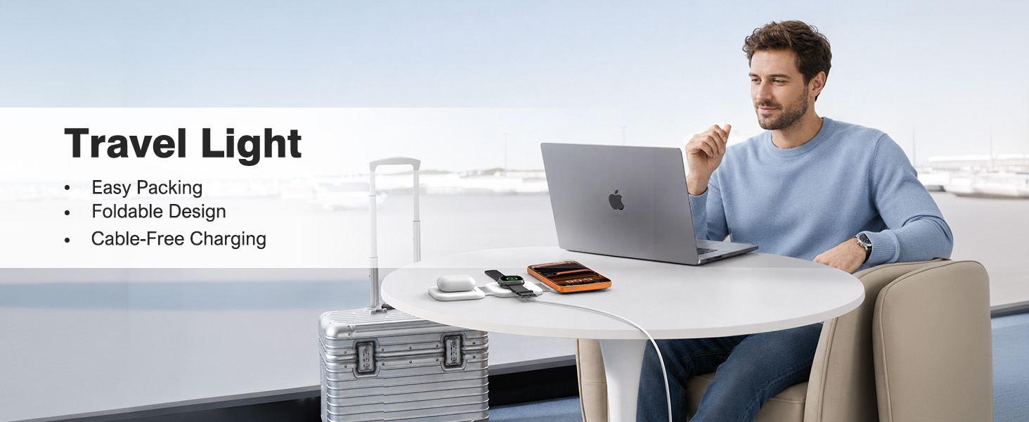 phone and watch charger station for iphone