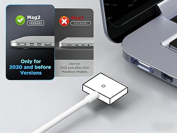 60W Charger for MacBook Pro, Charger Replacement for Mac Pro/air 11/13 Inch