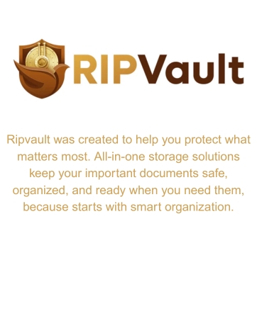 RIPVAULT Home Office Organization System
