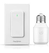 HAPYTHDA Remote Control Light Socket E26/E27 Bulb Base Holder, Wireless Wall Mounted Light Switch...