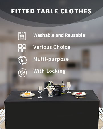 Rectangle Fitted Table Clothes