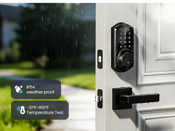 keyless entry door lock deadbolt with app