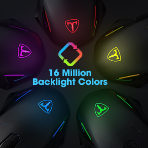 wired gaming mouse computer gammer led rgb light mice for computer laoptop pc