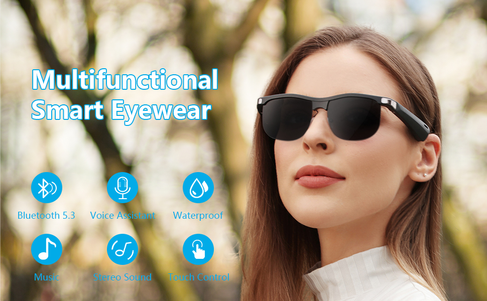 smart sunglasses with Bluetooth