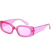 FEISEDY Creative Rectangle Sunglasses Women Fashion Thick Frame UV400 Protection B2462