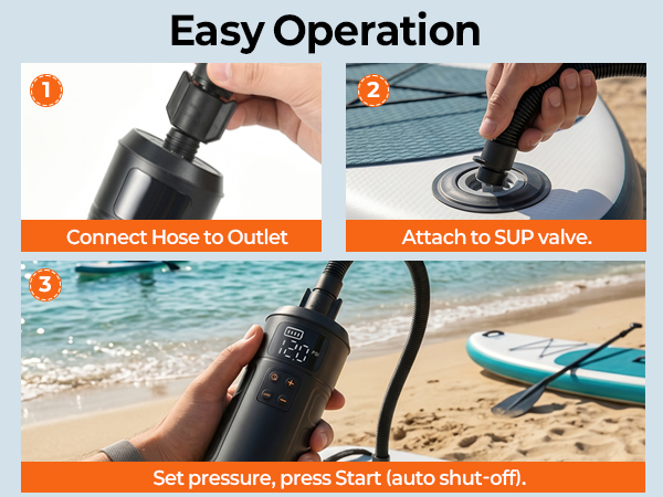 paddle board electric pump