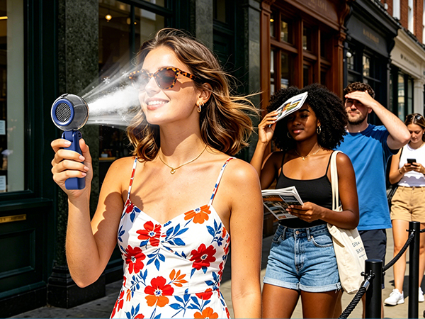 misting fans